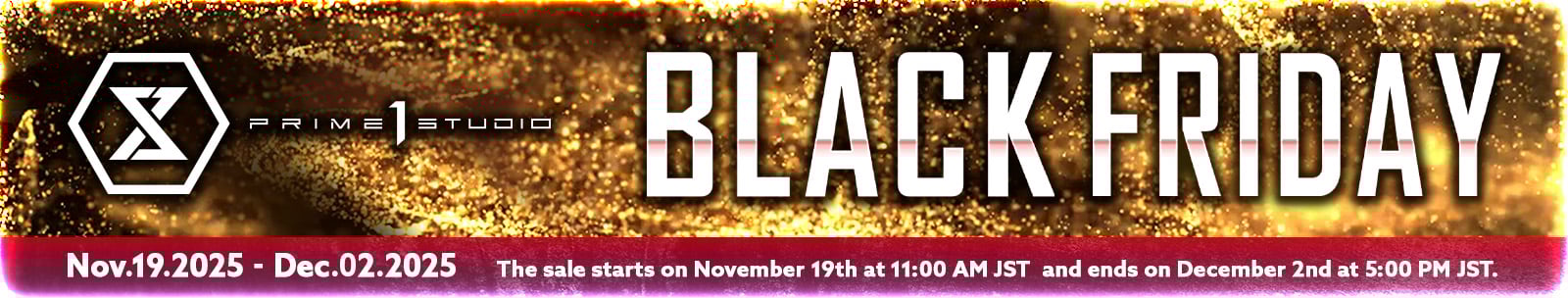 Prime 1 Studio BLACK FRIDAY 2025